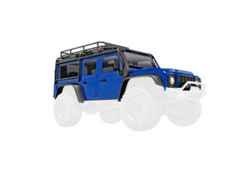 Land Rover Defender Body (Blue  Painted) TRX-4M