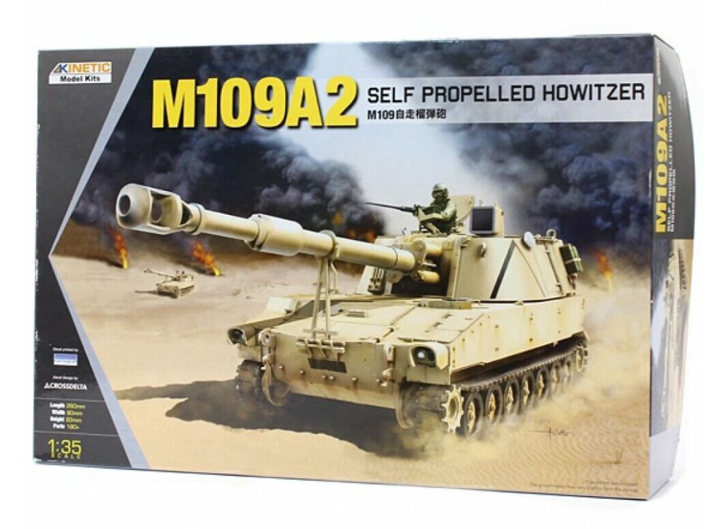 Military Kinetic Models 1/35 M109A2 Self Propelled Howitzer