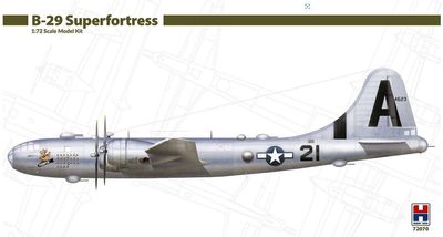 Aircraft Hobby 2000 1/72 Boeing B-29 Supefortress