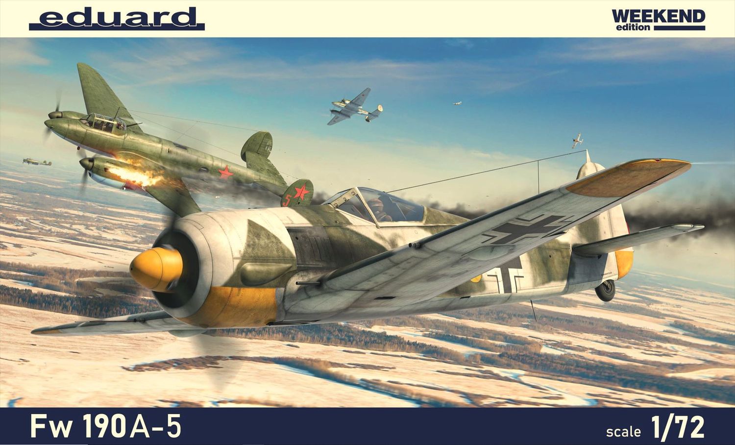 Aircraft Eduard 1/72 Focke-Wulf Fw-190A-5 Weekend edition