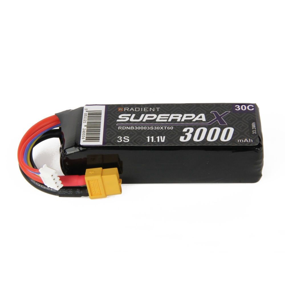 LiPo 3S 3000mAh 11.1V 30C XT60