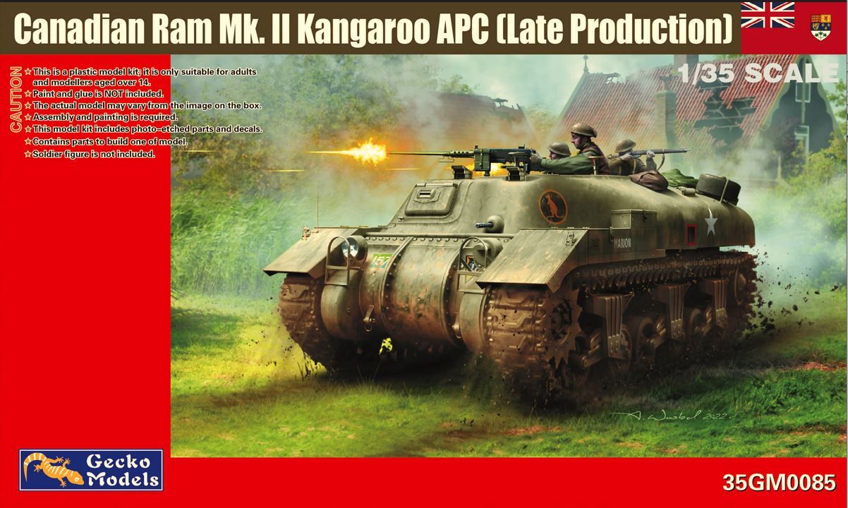 Military Gecko Models 1/35 Canadian RAM MKII Kangaroo APC (Late Version)