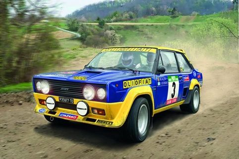 Cars, Bikes and Trucks Italeri 1/24 Fiat 131 Arbarth Rally OL10