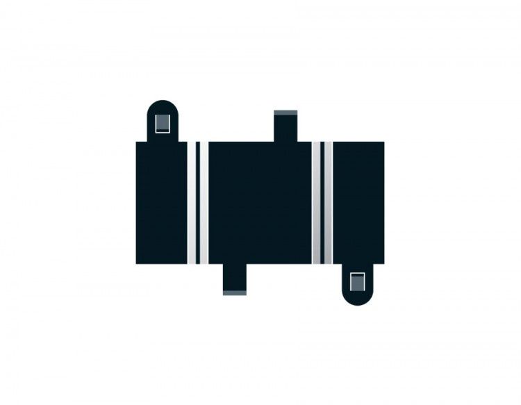 Short Straights 78mm (Pair)