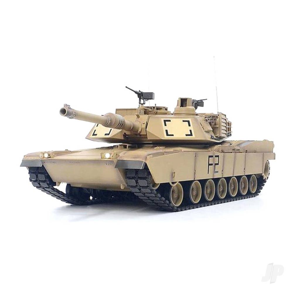 1:16 U.S. M1A2 Abrams with Infrared Battle System (2.4GHz + Shooter + Smoke + Sound)