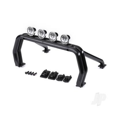 Roll bar (black)/ mounts (front (2), rear (left &amp; right))/ 2.6x12mm BCS (self-tapping) (4) (fits #9212 body)