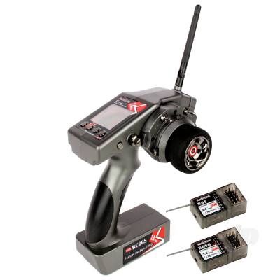 RC6GS-V2 2.4GHz 6-Channel Tx with 1x R6FG (Gyro Rx) and 1x R7FG (Gyro Rx)