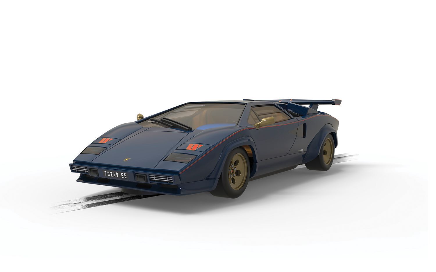 Lamborghini Countach - Blue + Gold