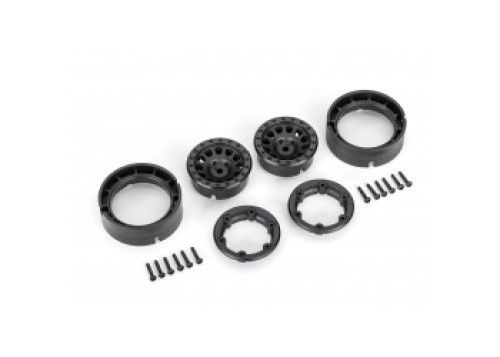 Method 105 1.0" Beadlock Wheels (2) (Black) TRX-4M