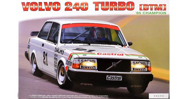 Cars, Bikes and Trucks Beemax 1/24 Volvo 240 turbo [DTM] 85 champion