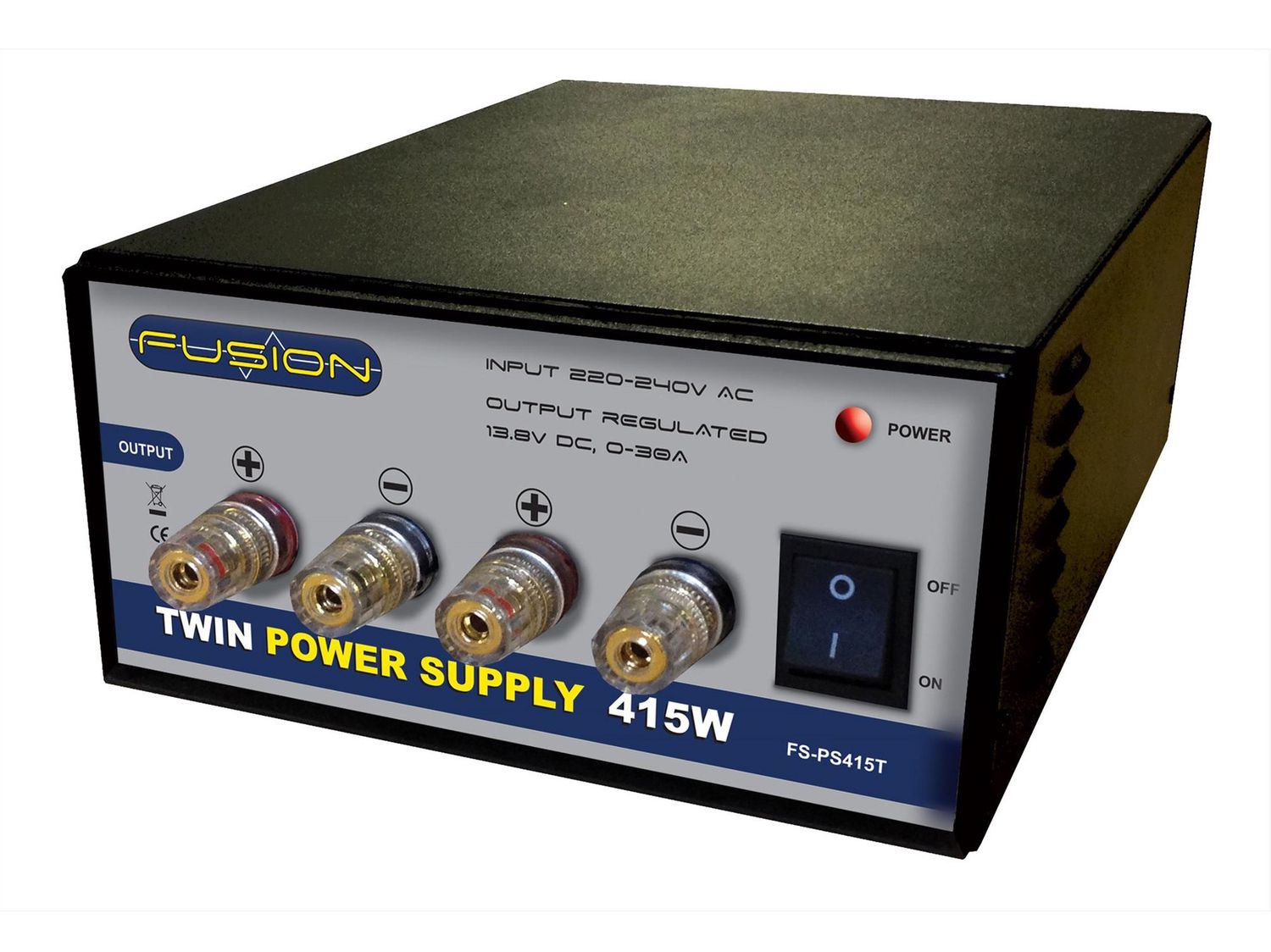 Fusion 415W 13.8V Twin Power Supply