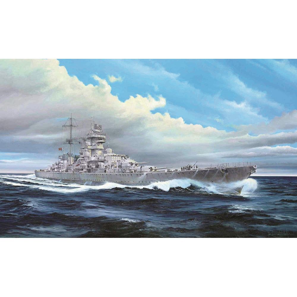 Ship Trumpeter 1/350 Prinz Eugen German Cruiser 1945