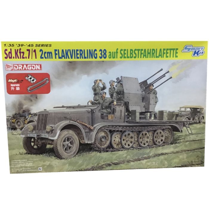 Military Dragon 1/35 Sd.Kfz.7/1 2cm Flakvierling 38 auf Selbstfahrlafette