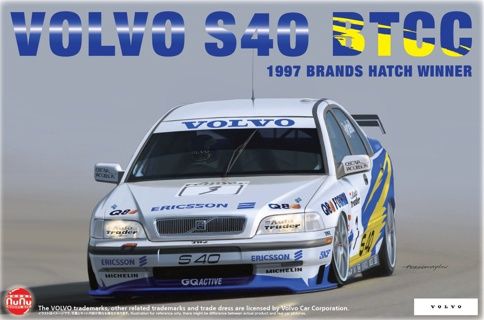 Cars, Bikes and Trucks Nunu Models 1/24 Volvo S40 Btcc Winner 1997
