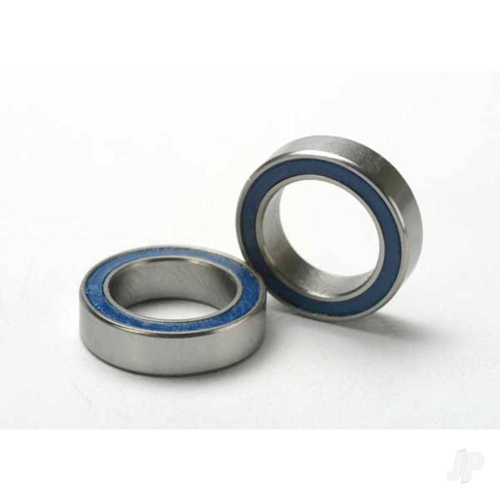 Ball Bearings Blue Rubber Sealed 10x15x4mm (Pair)