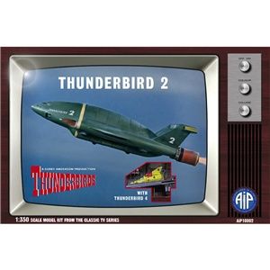 Space, Sci-Fi and TV AIP 1/350 Thunderbird 2 with Thunderbird 4