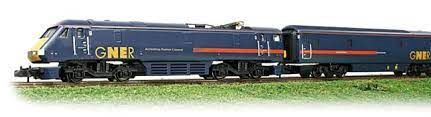 Class 91 Electric Loco and Driving Van GNER