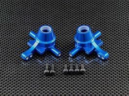 TT-01 Alloy Front Knuckle Arm x2 (Blue)