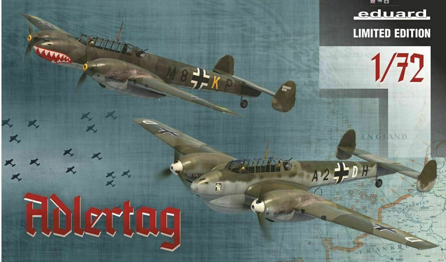 Aircraft Eduard 1/72 Messerschmitt Bf110 Adlertag