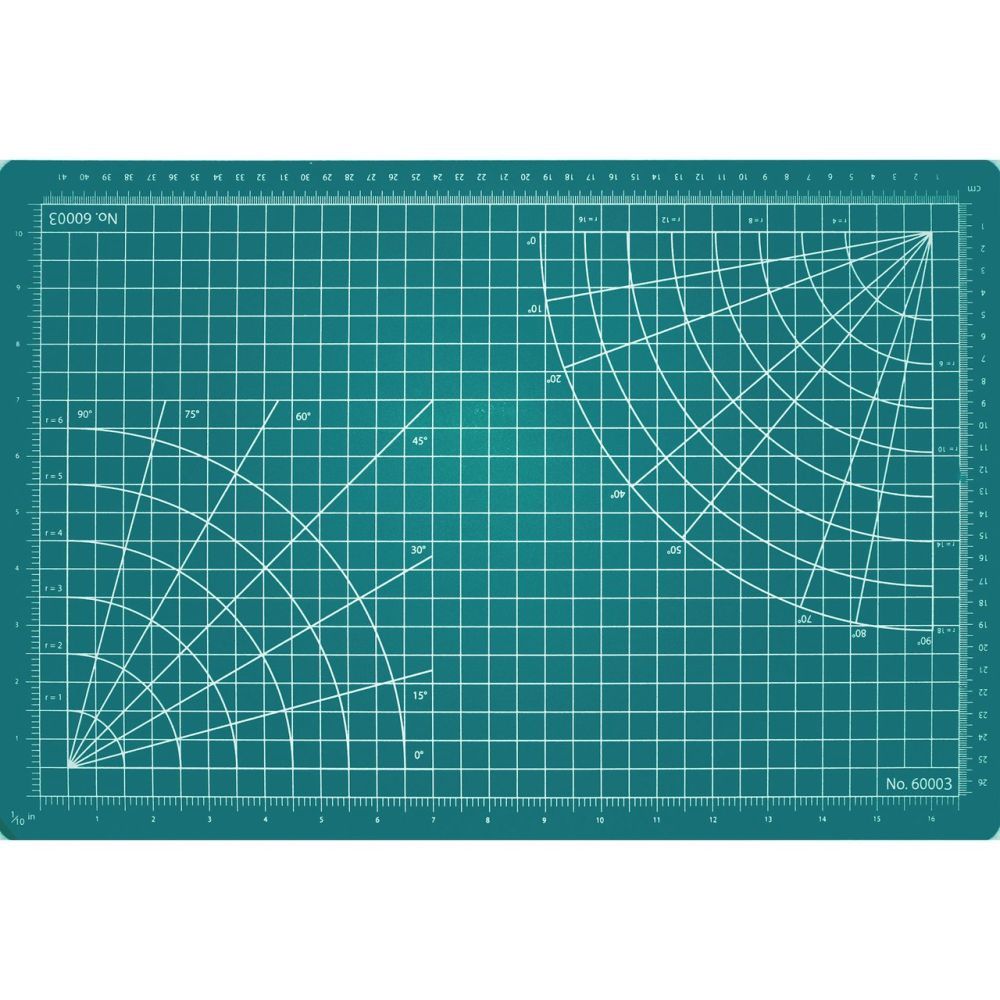 3.5x3.5in Self-Healing Cutting Mat, Green