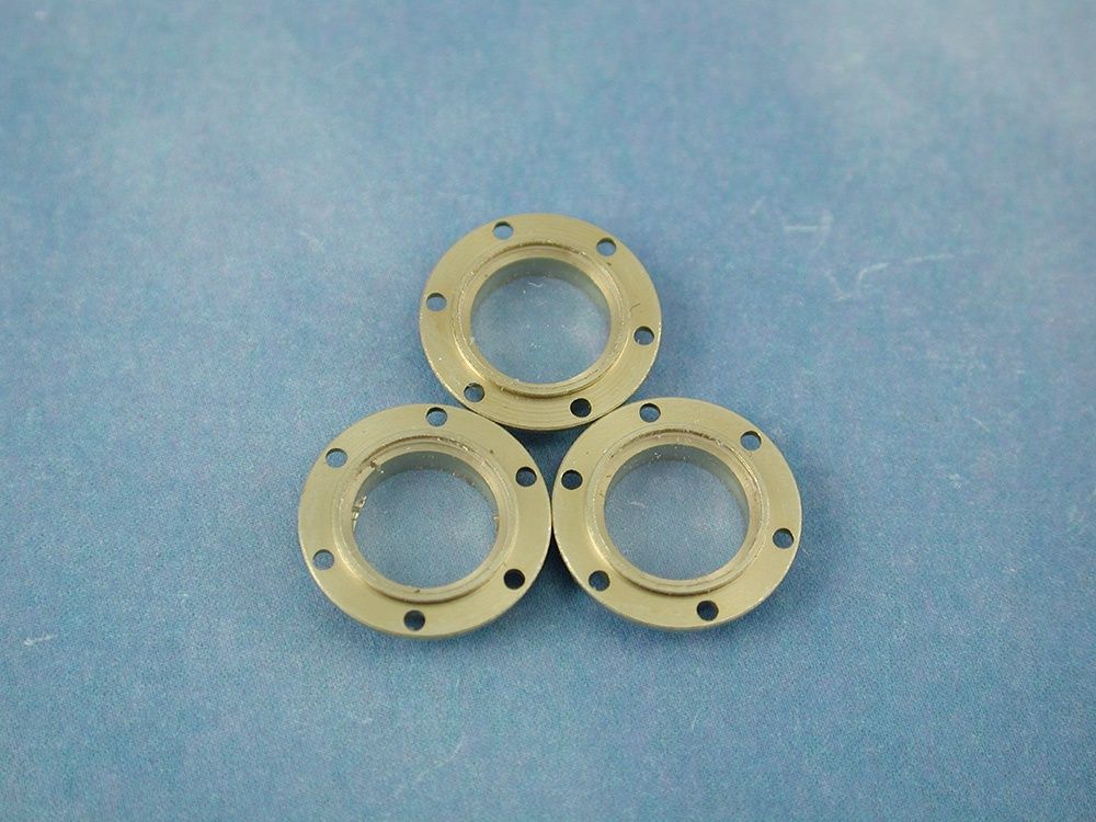 Porthole, 12mm, With 6 Hole Flange, Glazed (Pack of 10)