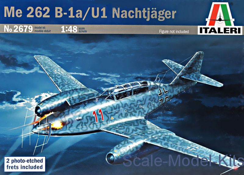 Aircraft Italeri 1/48 Me 262 B-1a/U1