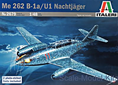 Aircraft Italeri 1/48 Me 262 B-1a/U1