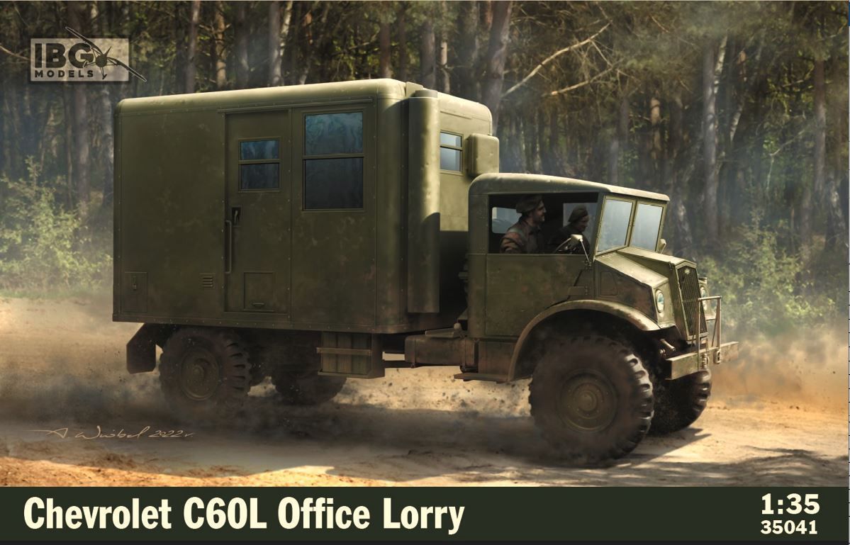 Military IBG 1/35 Chevrolet C60L Office Lorry