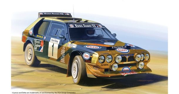 Cars, Bikes and Trucks Beemax 1/24 Lancia Delta S4 Catalunya Rally 1986