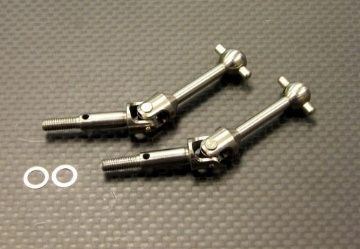 TT-01 Titanium Universal Swing Shaft 33mm x2