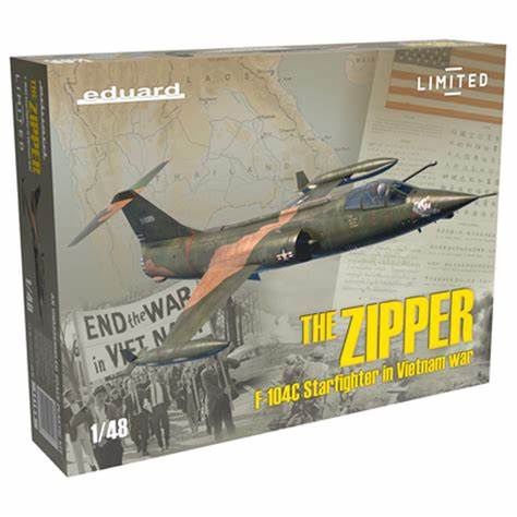 Aircraft Eduard 1/48 Lockheed F-104C Starfighter "The Zipper"