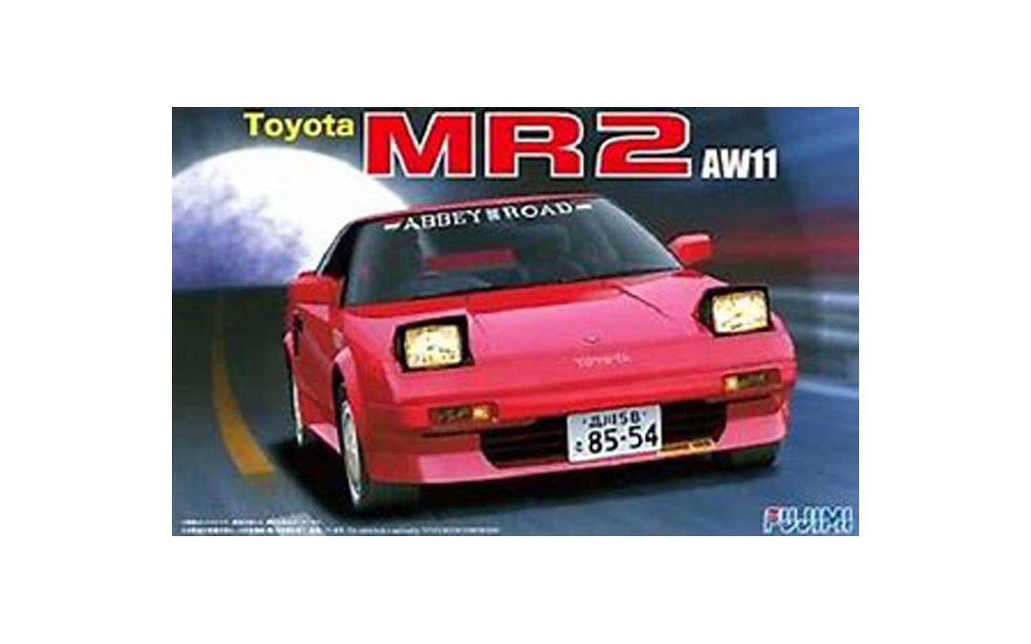 Cars, Bikes and Trucks Fujimi 1/24 Toyota MR2 AW11 Mk.1