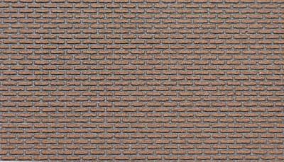 Embossed Sheet Red Brick