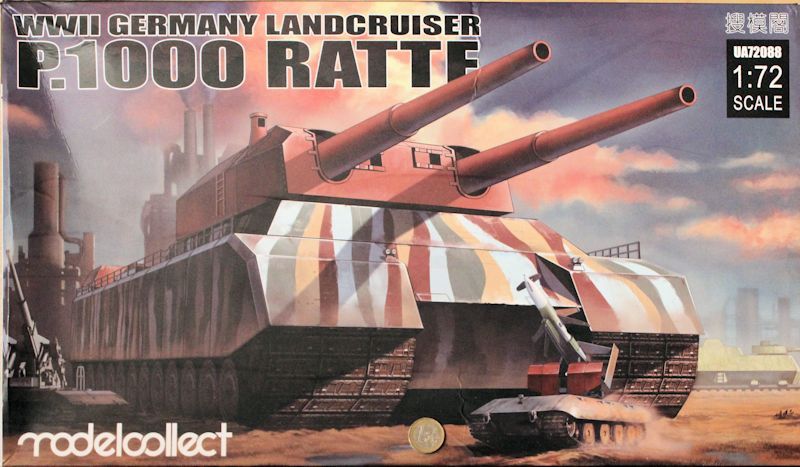 Military Modelcollect 1/72 Landkreuzer P.1000 "Ratte"
