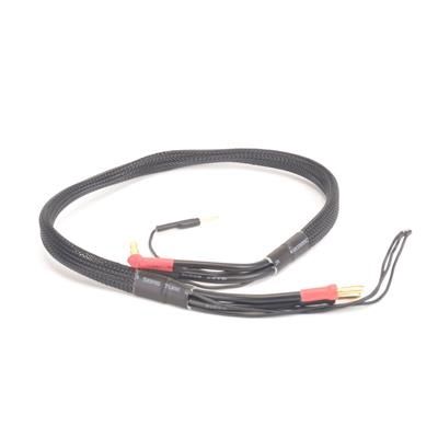 Charge Leads XH2S Balance Port - Black 1pc