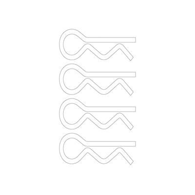Body Clips (Pack of 8)
