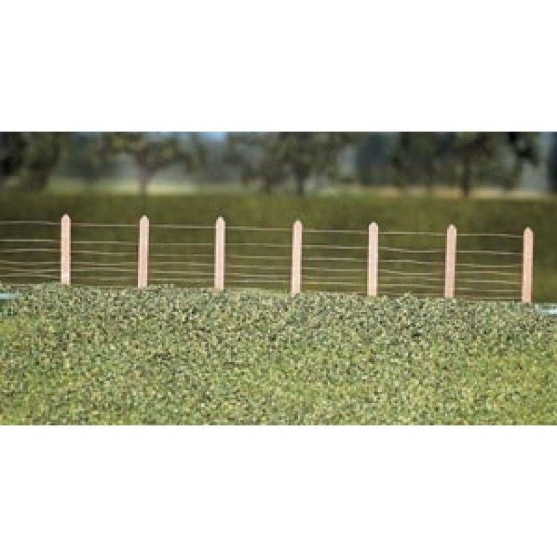 GWR Lineside Fencing, (36 posts with wire) (OO)