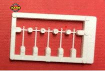 Hand Rail Stanchions - Single Rail (OO)