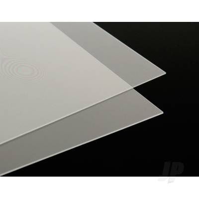 9x12in Plastiglaze Clear 20Thou. (.50mm) (Pack of 15 sheets)