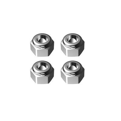 M3 Lock Nuts (Pack of 4)
