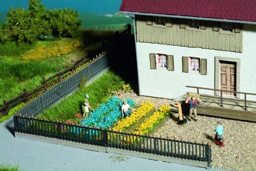 Flowerbeds Blue/Yellow