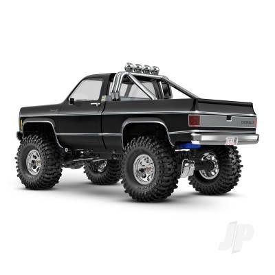 TRX-4m Chevrolet 1979 K10 1:18 4WD Electric Trail Crawler, Black (+ TQ, ECM-2.5, Titan 87T, 750mAh LiPo, USB charger)