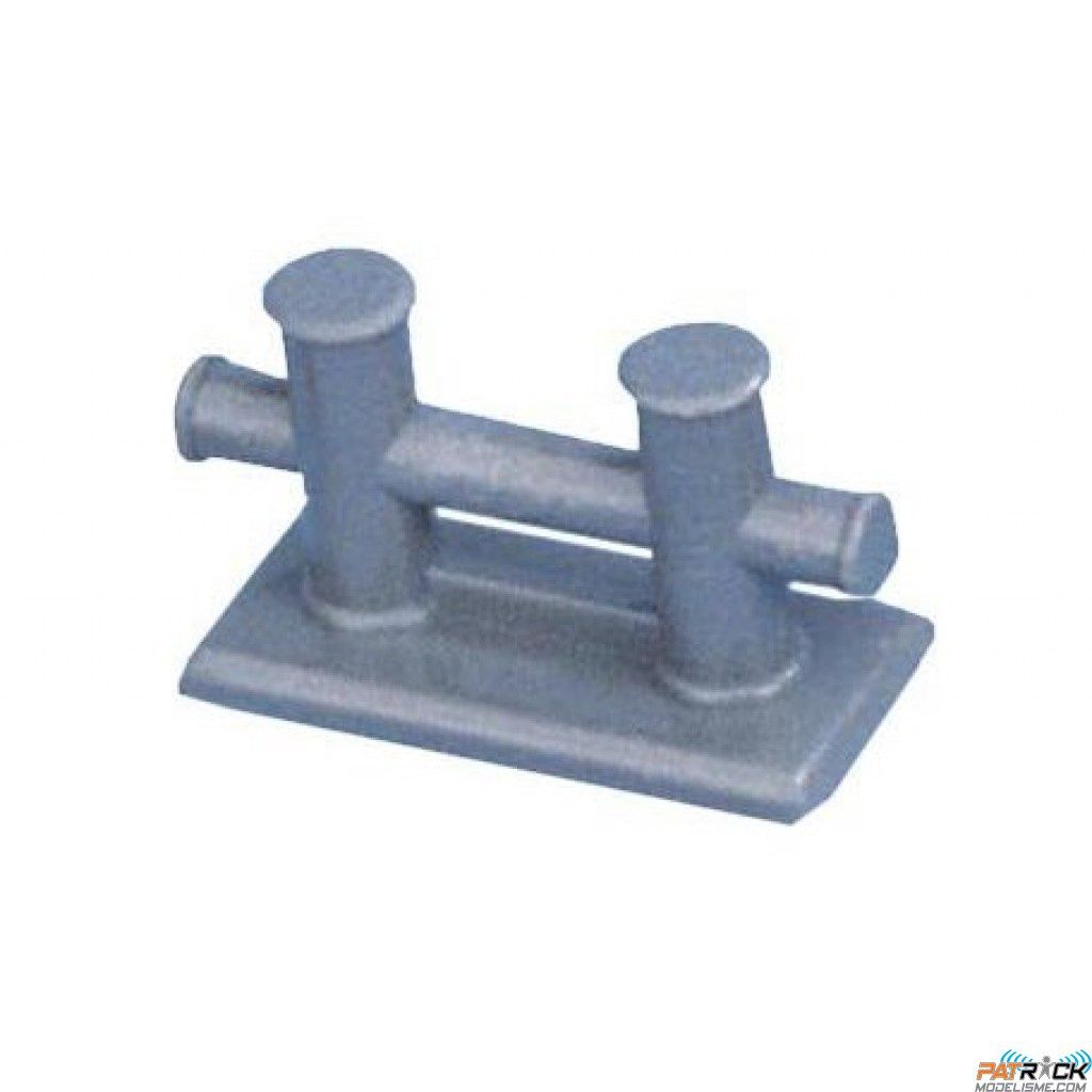 DOUBLE CROSS BOLLARDS (10) - 28X12MM