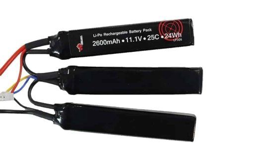 Airsoft 11.1V 2600mAh 25C LiPo Cranstock battery (Deans)