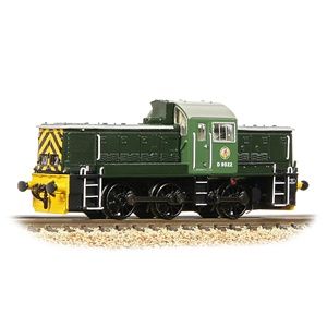 Class 14 D9522 BR Green (Wasp Strip