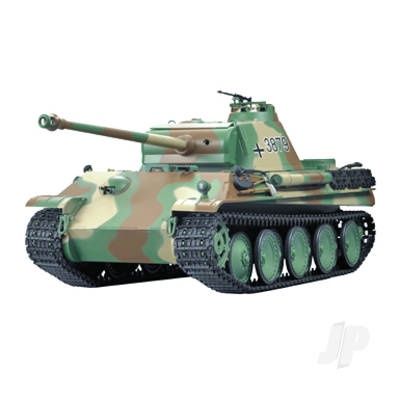 1:16 German Panther Type G with Infrared Battle System (2.4GHz + Shooter + Smoke + Sound)