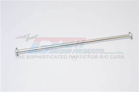 TT-01 Graphite Prop Shaft with Alloy Ends (Silver)