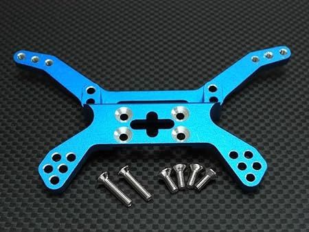 DF-03 Alloy Rear Shock Tower (Blue)