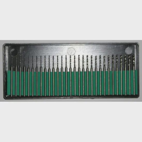 Drill Bit Set 0.5 - 2.4mm
