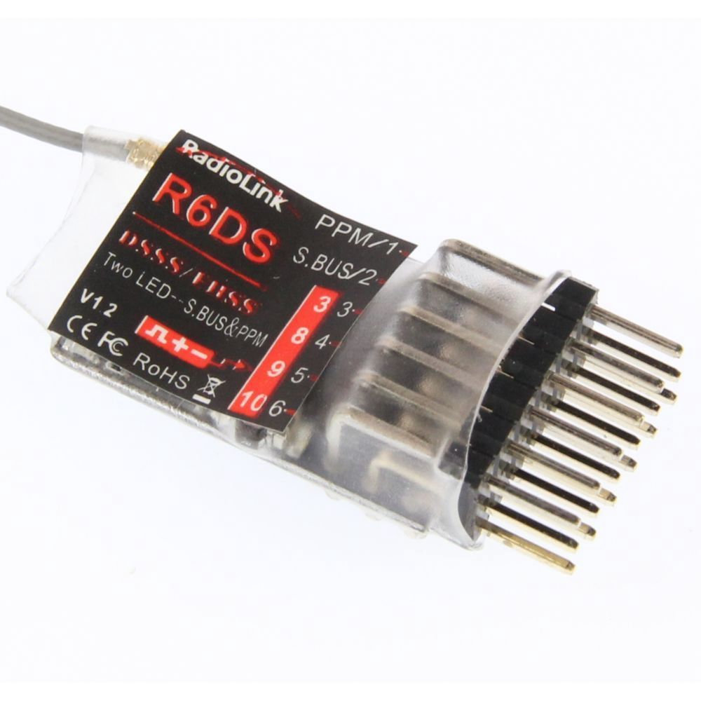R6DS 2.4GHz 10-Channel Receiver